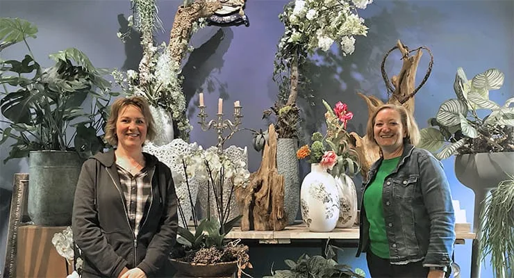 Ciska Strating en Natasha Ioppi