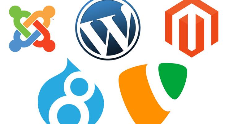 Wordpress, Joomla, Drupal, Magento,Typo3