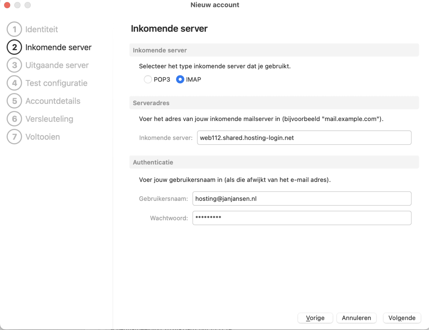 E-mail instellen in eM Client | Hosting.NL