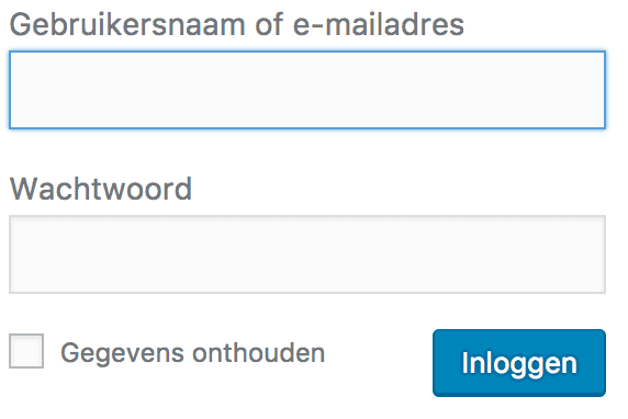 inloggen