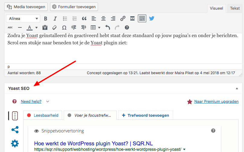 yoast plugin